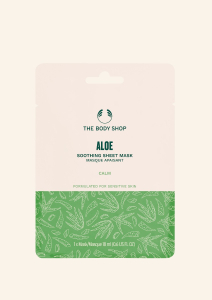 Upokojujúca Aloe textilná maska - The Body Shop