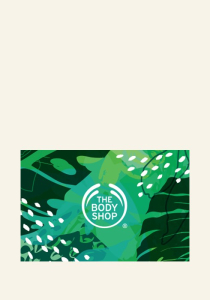 Darčeková karta - 30 EUR - The Body Shop