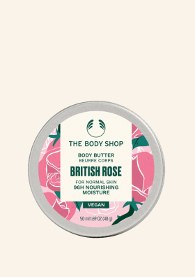British Rose telové maslo 50 ml - The Body Shop