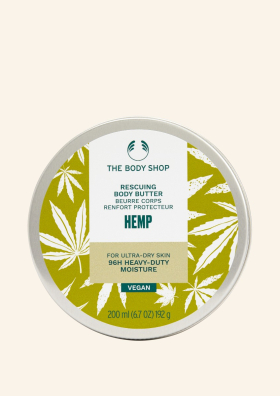 Intenzívne hydratujúce telové maslo s olejom z konopného semienka - The Body Shop