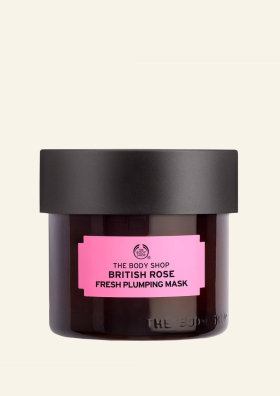 British Rose hĺbkovo hydratačná maska na tvár - The Body Shop