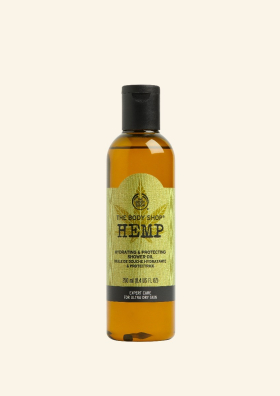 Sprchový olej s olejom z konopného semienka - The Body Shop
