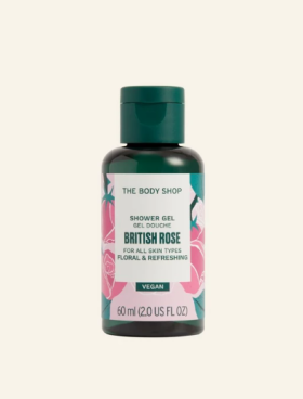 British Rose sprchový gél 60 ml - The Body Shop