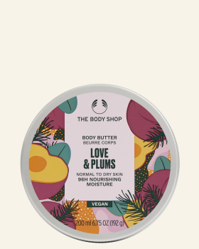 Love & Plums telové maslo 200ml - The Body Shop