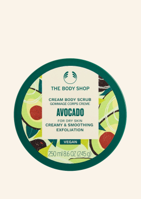 Avokádový telový peeling 240ml - The Body Shop