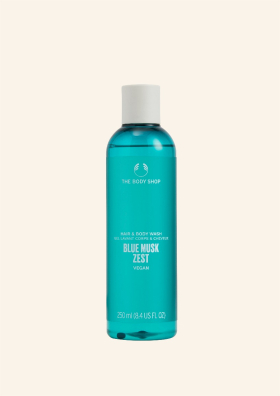 Blue Musk Zest sprchový gél na telo a vlasy 250ml - The Body Shop