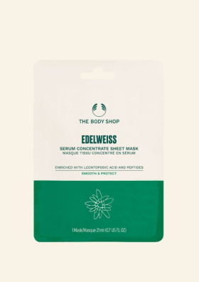 Edelweiss - textilná maska 21ml - The Body Shop