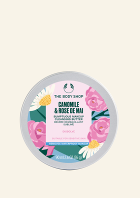 Harmančekové odličovacie maslo - limitovaná edícia s kaméliou 90ml - The Body Shop