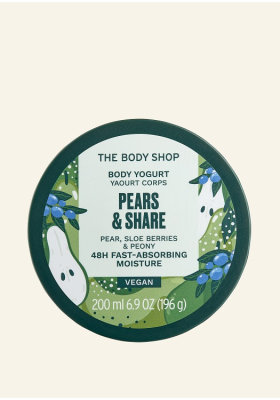 Pears & Share telový jogurt 200ml - The Body Shop