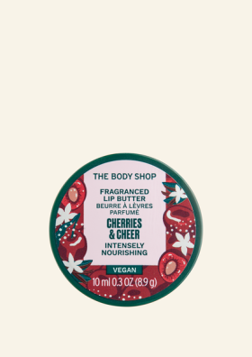 Cherries & Cheer maslo na pery 10ml - The Body Shop