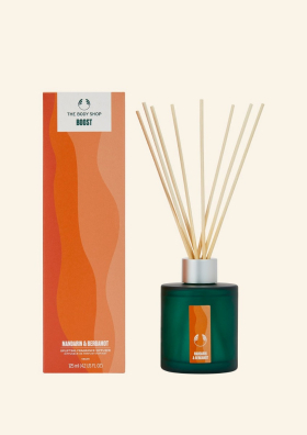 Boost Mandarin & Bergamot Uplifting Fragrance Diffuser 125ml 125 ml - The Body Shop