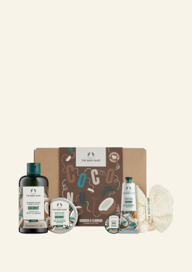 NOURISH & FLOURISH COCONUT GIFT BOX - The Body Shop