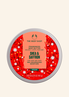 BODY BUTTER SHEA SAFFRON 200ML XM24 A0X - The Body Shop