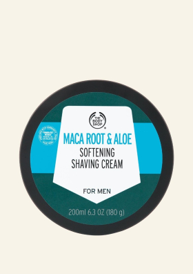 Maca root a aloe pleť zjemňujúci krém na holenie - The Body Shop