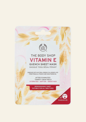 Hydratačná textilná maska s vitamínom E - The Body Shop