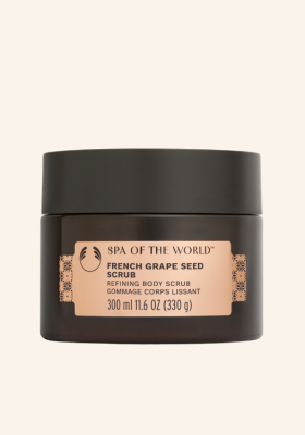 Francúzsky telový peeling s hroznovými jadierkami 300 ml - The Body Shop